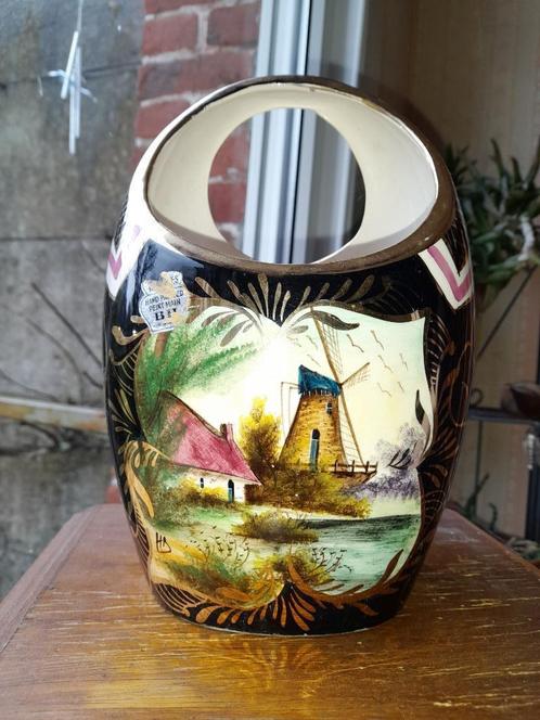 Vase panier H. Bequet, Antiquités & Art, Antiquités | Vases, Enlèvement