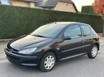 Peugeot 206 1100cc Benzine Euro 4 143.000KM, Auto's, Voorwielaandrijving, Testrit aan huis, Zwart, 4 cilinders