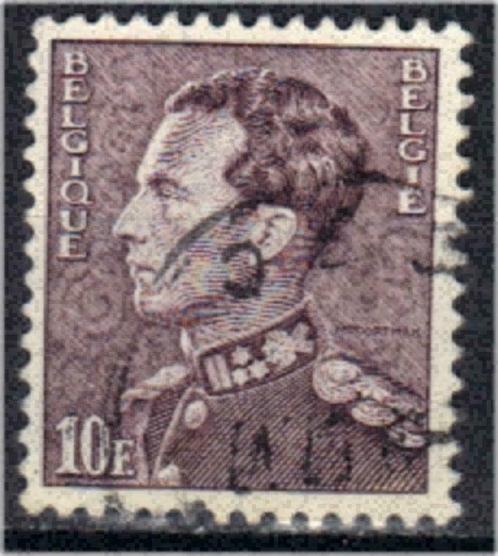 Belgie 1936 - Yvert 434 /OBP 434B - Leopold III - Poort (ST), Timbres & Monnaies, Timbres | Europe | Belgique, Affranchi, Maison royale