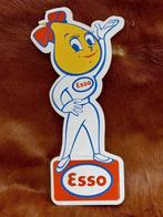 vintage karton reclamebord ESSO oliedruk dame 1969, Ophalen of Verzenden, Nieuw, Reclamebord