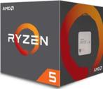 CPU AMD Ryzen 5 1600 + be quiet! Pure Rock cooler, Computers en Software, Ophalen, 6-core, AMD Ryzen 5, Zo goed als nieuw