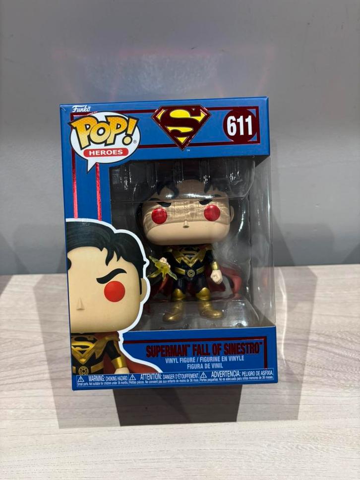 Superman : La chute de Sinestro #611 Funko Pop ! Héros — DC, Collections, Jouets miniatures, Comme neuf, Enlèvement ou Envoi