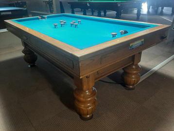 Duque en Verhoeven competitiebiljarts., Sport en Fitness, Biljarten en Poolen, Ophalen, Zo goed als nieuw, Biljarttafel