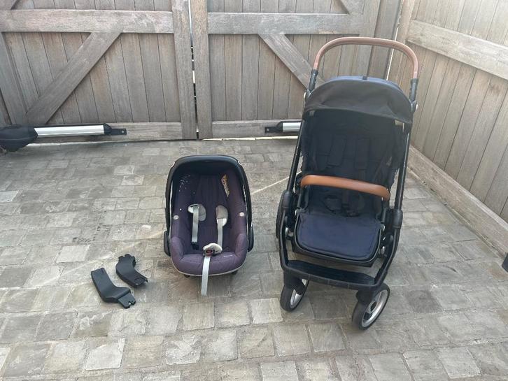 Kinderkoets, Isofix ,autostoel 2way pearl, maxi cosi Pebble, Kinderen en Baby's, Kinderwagens en Combinaties, Gebruikt, Kinderwagen