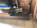 Twee massieve eiken balken te koop, Tuin en Terras, Palen, Balken en Planken, Ophalen, Zo goed als nieuw, Balken