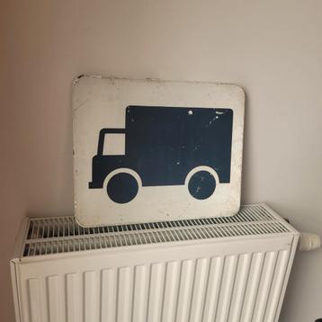 Ancienne plaque camion, Enlèvement ou Envoi