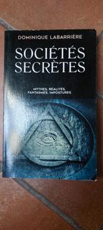Sociétés secrètes, Ophalen of Verzenden, Zo goed als nieuw