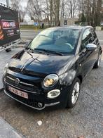 Fiat 500 zwart 2018, Autos, Fiat, 1242 cm³, Euro 6, Boîte manuelle, Noir