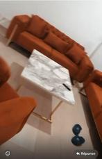 Table basse, Maison & Meubles, Enlèvement, Comme neuf, Métal