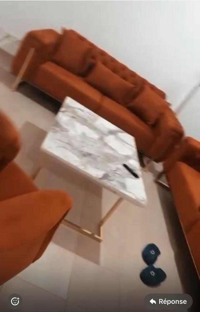 Table basse, Maison & Meubles, Tables | Tables de salon, Comme neuf, Métal, Enlèvement