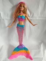 Barbie dreamtopia zeemeermin met lichtjes, Kinderen en Baby's, Speelgoed | Poppen, Zo goed als nieuw, Ophalen, Barbie