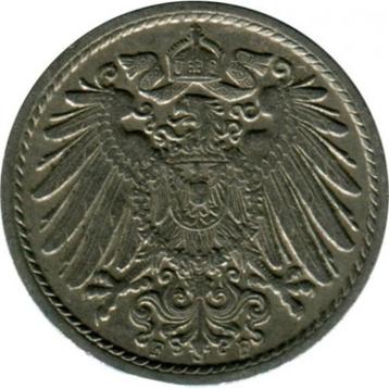 Duitsland 5 pfennig, 1911
