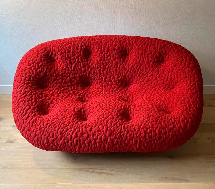 Ligne Roset Ploum 2-zits design bank high back, Huis en Inrichting, Zetels | Zetels, Zo goed als nieuw, Ophalen of Verzenden