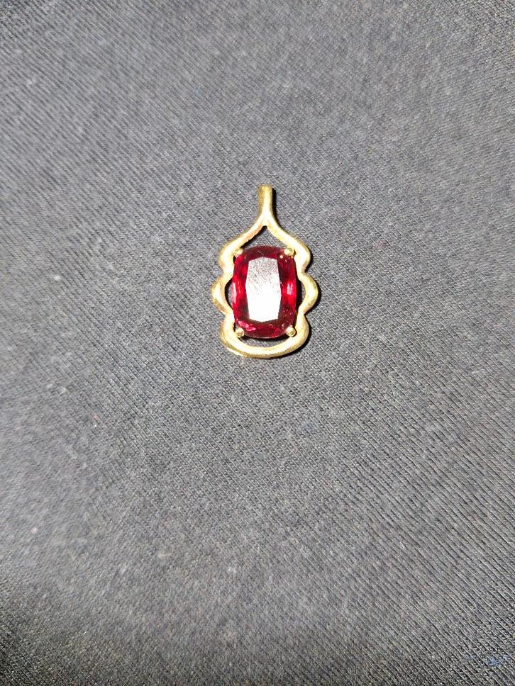 pendentif, Bijoux, Sacs & Beauté, Pendentifs, Rouge, Enlèvement ou Envoi