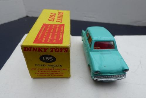 Miniatuur Dinky-Toys Ford Anglia 155 +originele doos, Hobby en Vrije tijd, Modelauto's | 1:43, Gebruikt, Dinky Toys, Ophalen of Verzenden