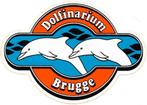 (s8) Dolfinarium Brugge, sticker, Verzenden, Gebruikt
