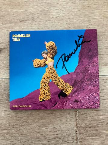 Gesigneerde CD Pommelien Thijs - Per Ongeluk beschikbaar voor biedingen