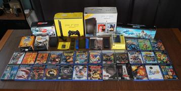 2 Sony PS2 consoles + games beschikbaar voor biedingen