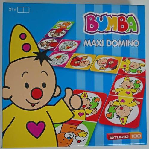 Bumba Maxi Domino, Kinderen en Baby's, Speelgoed | Educatief en Creatief, Zo goed als nieuw, Bouwen, Puzzelen, Ophalen