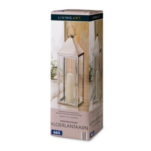 Grote Vloerlantaarn 70cm - 45€ Wegens Stopzetting NU 25€ 🌞, Huis en Inrichting, Lampen | Vloerlampen, Nieuw, Minder dan 100 cm
