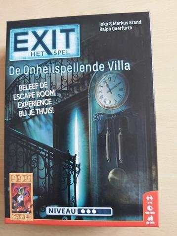 EXIT - Escape room - De Onheilspellende Villa beschikbaar voor biedingen