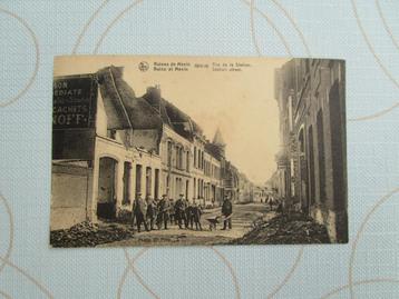 Postkaart Menen/ Menin 14-18