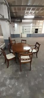 Tables et chaises ancienne, Maison & Meubles, Enlèvement, Réglable en hauteur, Utilisé