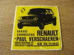 Sticker Renault 5 Heist o/d Berg 10 x 10 cm, Collections, Autocollants, Voiture ou Moto, Enlèvement ou Envoi, Neuf