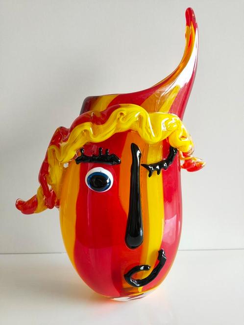 Vase style visage picasso, Antiek en Kunst, Kunst | Designobjecten, Ophalen of Verzenden