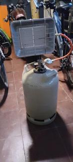 gasverwarmer - gasstraler - terrasverwarming, Tuin en Terras, Terrasverwarmers, Ophalen, Gebruikt, Gas, Vloer
