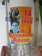 SAFIR bierpullen CARNAVAL AALST., Verzamelen, Ophalen of Verzenden, Nieuw, Bierglas