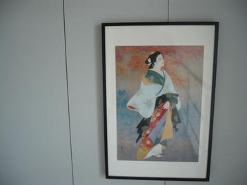 chinees schilderij met nieuwe kader, Ophalen