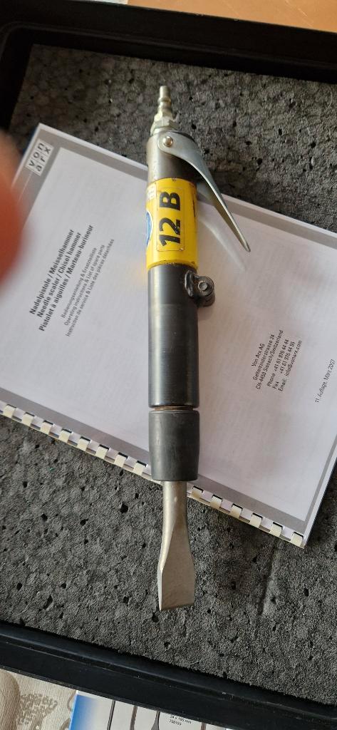 Beitelhamer als nieuw, Doe-het-zelf en Bouw, Gereedschap | Overige machines, Zo goed als nieuw, Ophalen of Verzenden