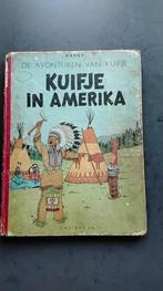 Kuifje in Amerika. Strip uit 1952, Gelezen, Eén stripboek, Ophalen of Verzenden, Herge