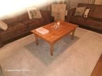 Karaktervolle landelijke salontafel-Massief grenen-Met lade, Ophalen, Zo goed als nieuw, Grenenhout