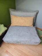 Zetelbed, Huis en Inrichting, Slaapkamer | Slaapbanken, Ophalen, Zo goed als nieuw, Eenpersoons, Grijs