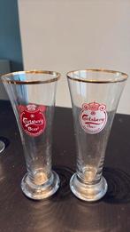 Carlsberg bierglazen, Verzamelen, Glas en Drinkglazen, Ophalen, Zo goed als nieuw
