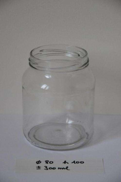 CONFITUURBOKALEN - Bokaal Glas Confituur Jam, Huis en Inrichting, Keuken | Servies, Zo goed als nieuw, Glas of Glazen, Overige stijlen