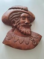 houtsculptuur Maurice Decochez uit 1974 Lembeek Halle, Ophalen of Verzenden