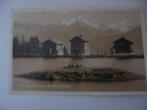 Ansichtkaart met uitzicht op Montana. Weisshornmeer (45, Gelopen, Ophalen of Verzenden, Buiten Europa, 1920 tot 1940