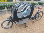 Elektrische bakfiets met middenmotor, Gebruikt, 47 tot 51 cm, 50 km per accu of meer, Ophalen