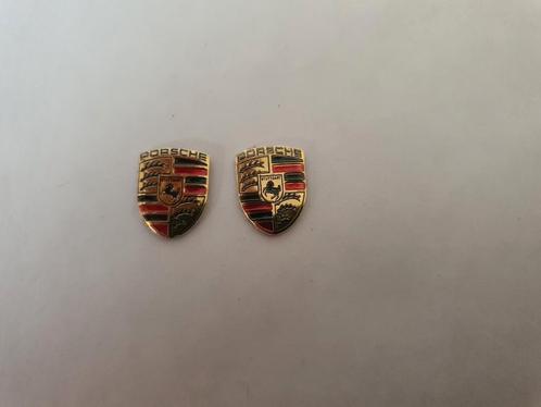 Porsche sleutel logos > +- 12 mm x 9 mm, Auto diversen, Auto-accessoires, Nieuw, Ophalen of Verzenden