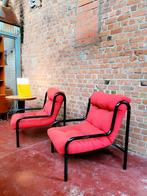2 jaren 80 fauteuils, Ophalen of Verzenden, Gebruikt