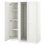 penderie blanche d'Ikea 3 portes 150 x 210, Comme neuf, 200 cm ou plus, Autres matériaux, Avec tiroir(s)