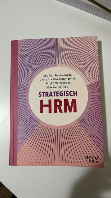 Strategisch HRM beschikbaar voor biedingen