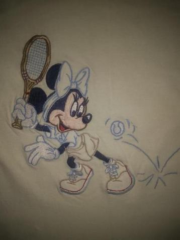 Disney figuurtje op T-shirt: Minnie Mouse tennist