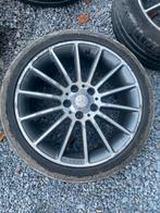 Jantes Mercedes 18 pouces + pneus, Autos : Pièces & Accessoires, Pneus & Jantes, Pneus et Jantes, Véhicule de tourisme, Pneus été