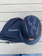 Samshield Shadowmatt Navy | Flower Swarovski | Rose Gold, Dieren en Toebehoren, Paardrijkleding, Ophalen, Dames, Overige soorten