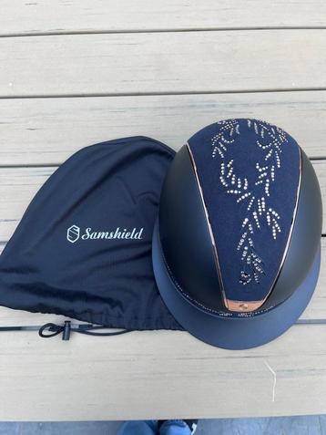 Samshield Shadowmatt Navy | Fleur Swarovski | Or rose, Enfants, Comme neuf, Enlèvement, Bombe
