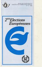 2 es Elections Européennes, n 11 de l'année 1984, ce z, Timbres & Monnaies, Timbres | Europe | Belgique, Neuf, Europe, Avec timbre